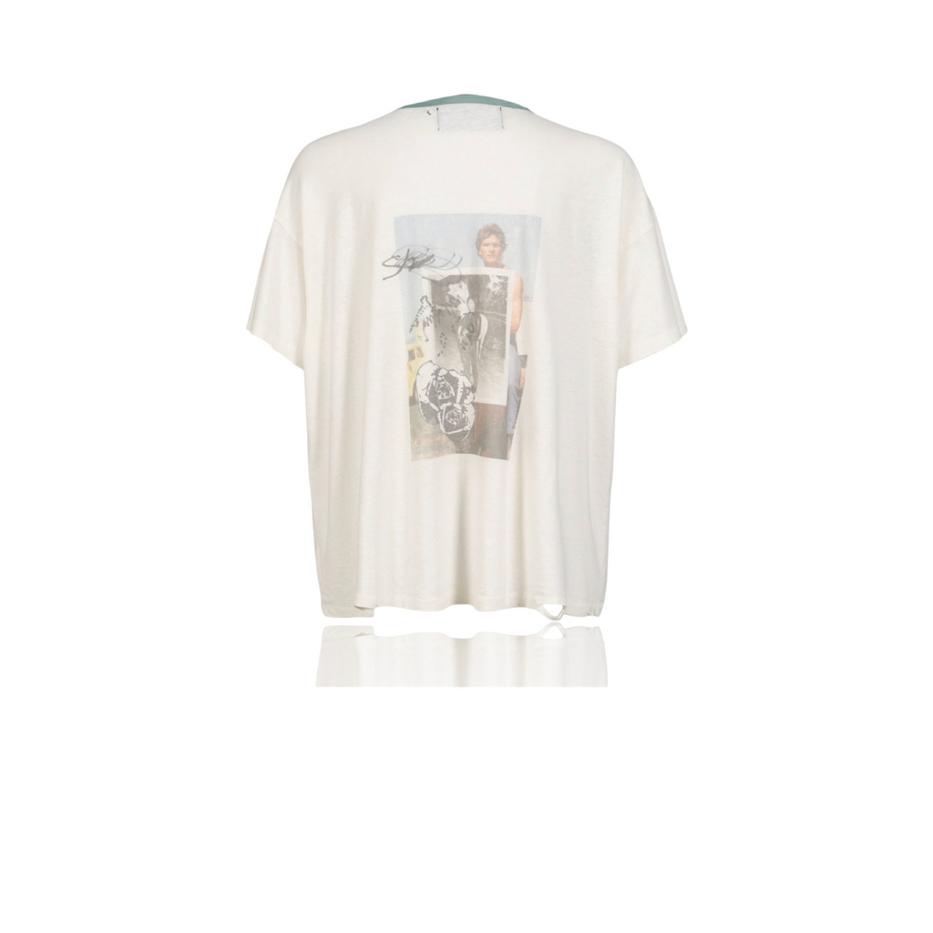 Paly Hollywood Back To Life Ringer Tee White