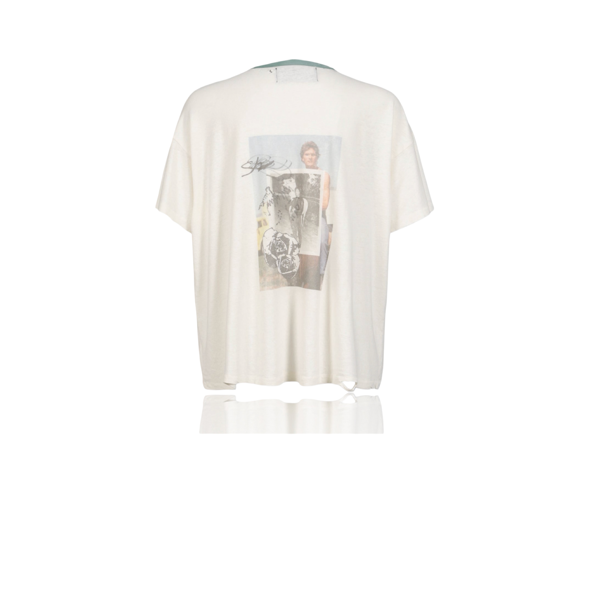 Paly Hollywood Back To Life Ringer Tee White