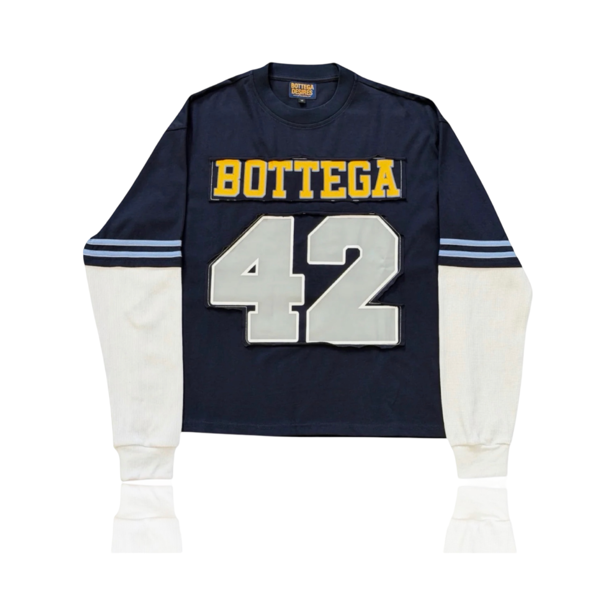 Bottega Desires Jackie Robinson LongSleeve Blue