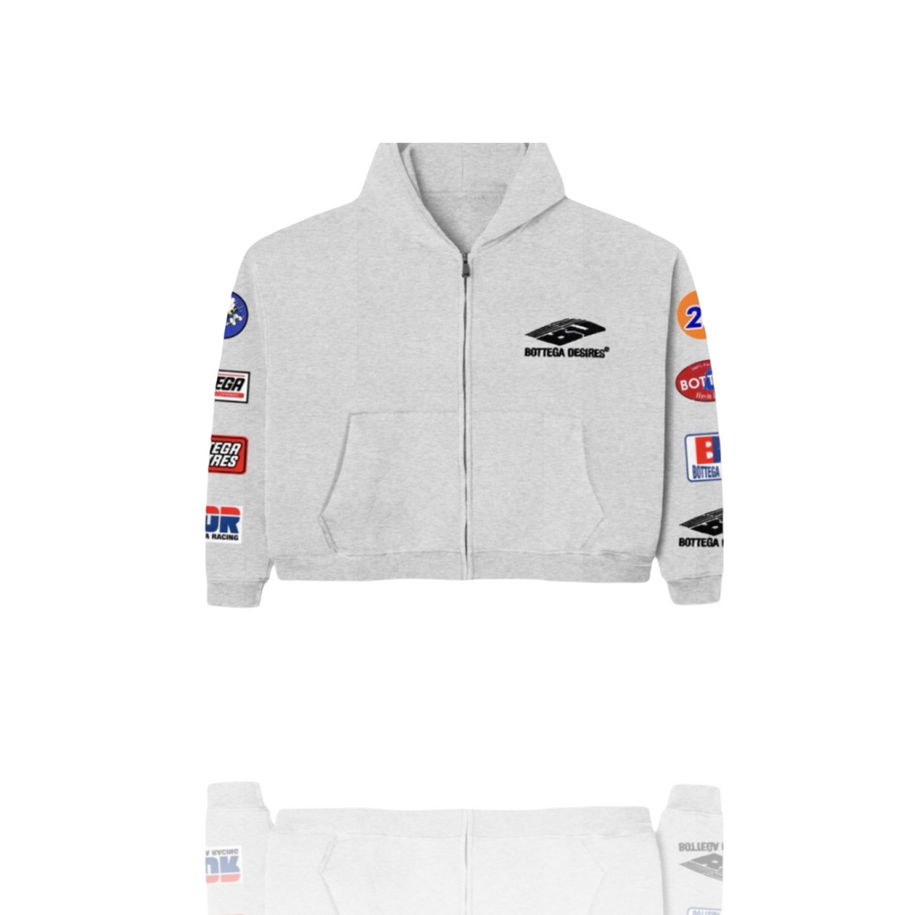 Bottega Desires Patches Jacket Grey