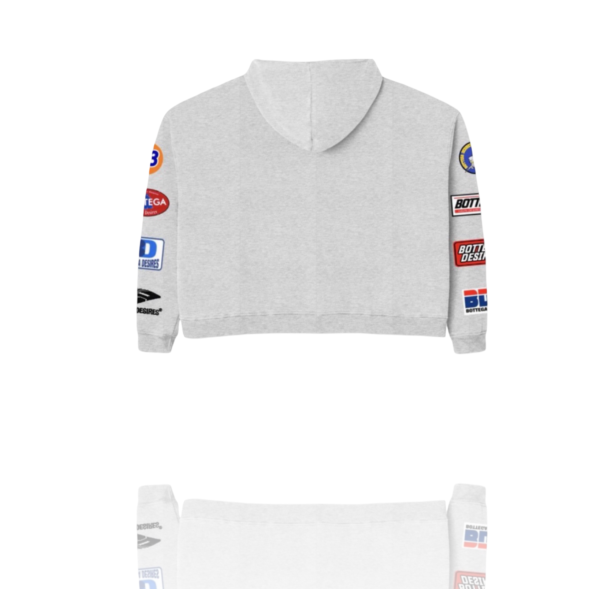 Bottega Desires Patches Jacket Grey