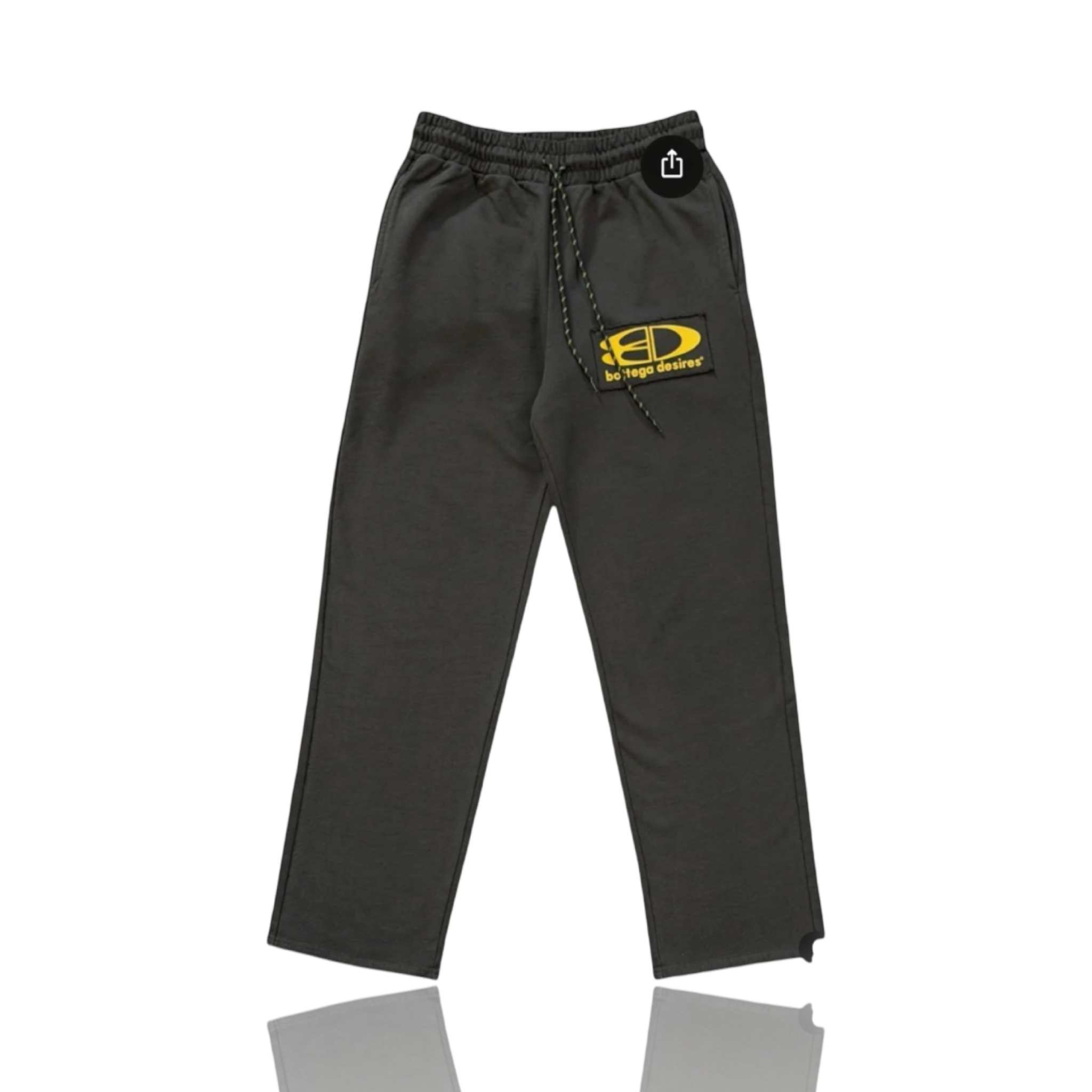 Bottega Desires Tech Green Sweatpants