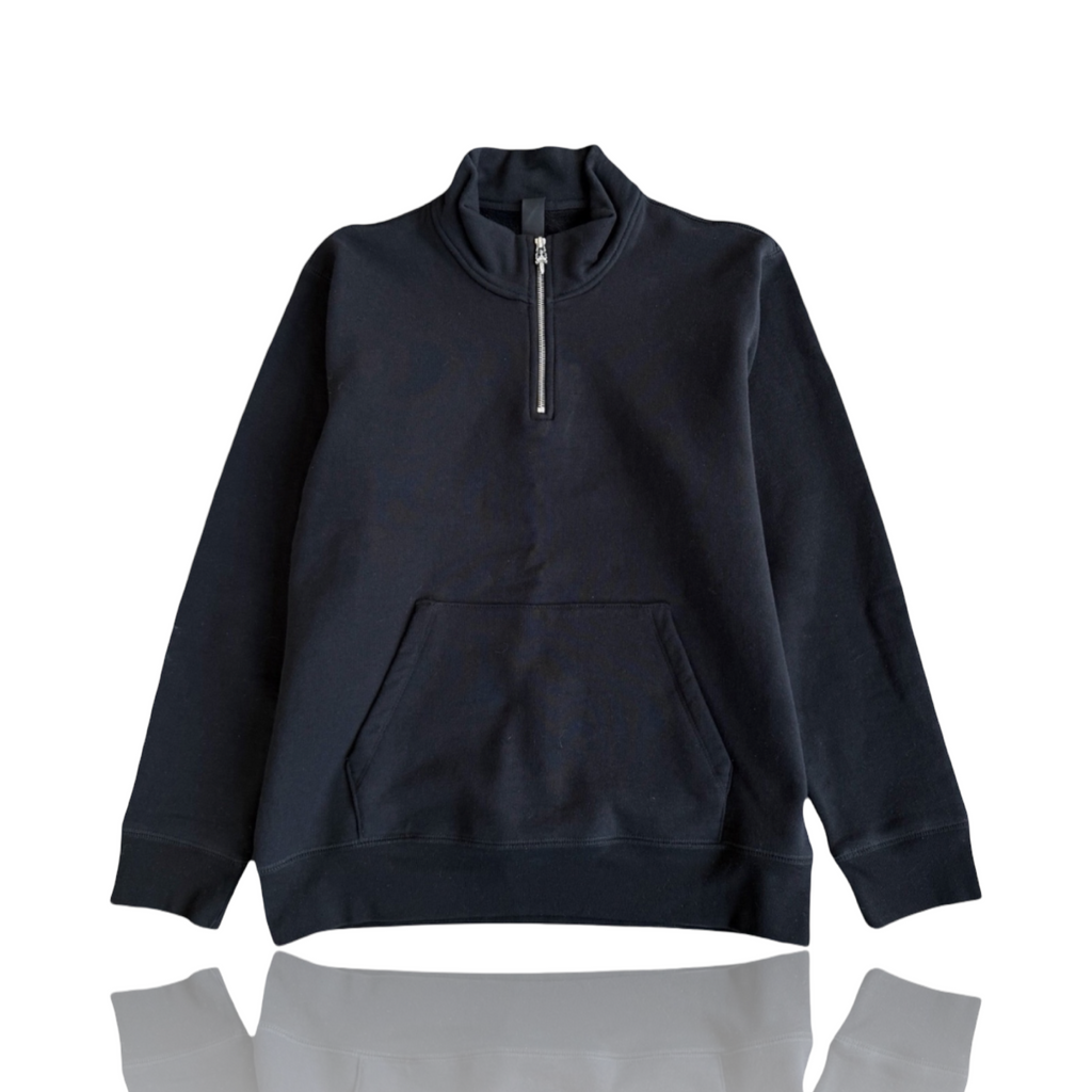 Chrome Hearts Triple Cross Hollywood Quarter Zip Black
