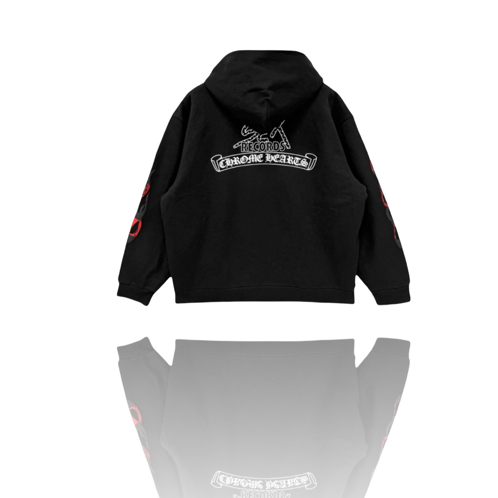 Chrome Hearts x Matty Boy Sex Record Thermal Zip Up