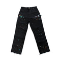 Carhartt Double Knee Black Paint Splatter