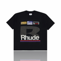 Rhude Petrol Black Tee