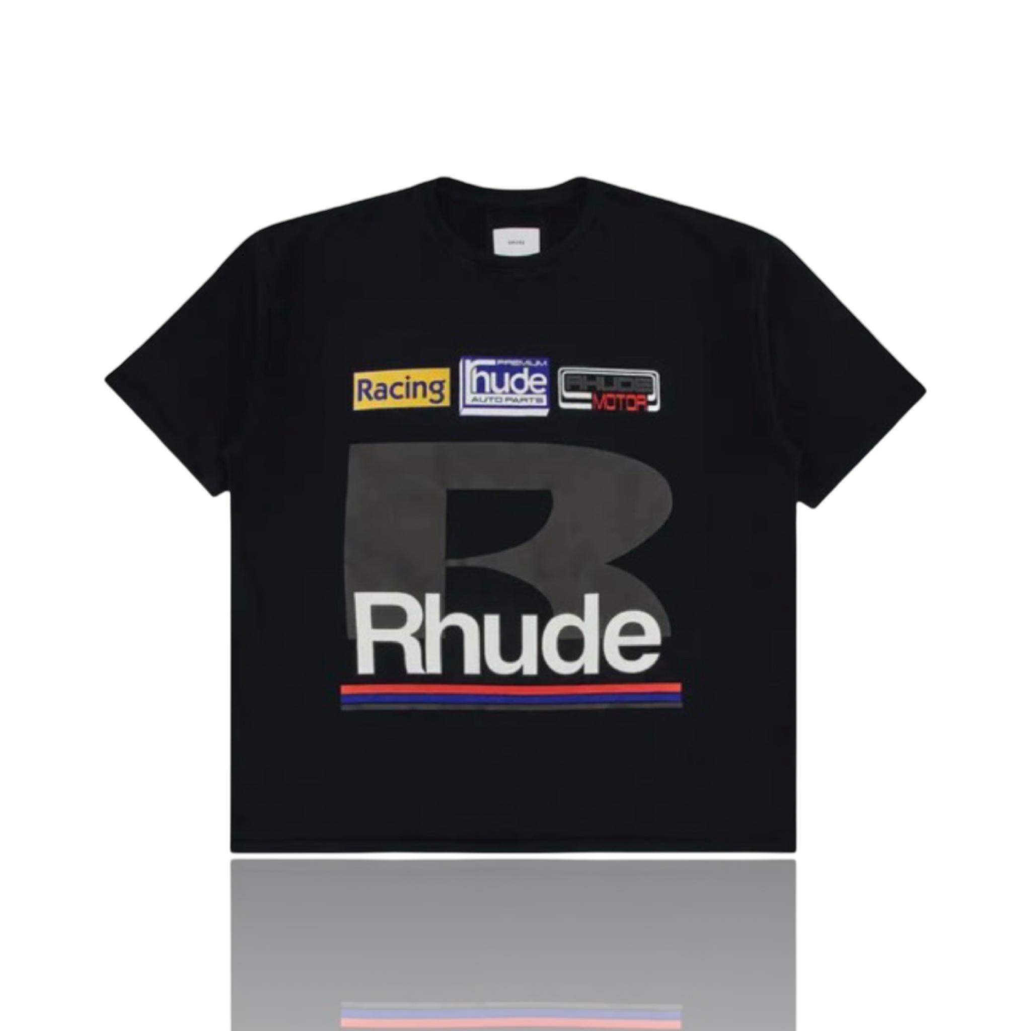Rhude Petrol Black Tee