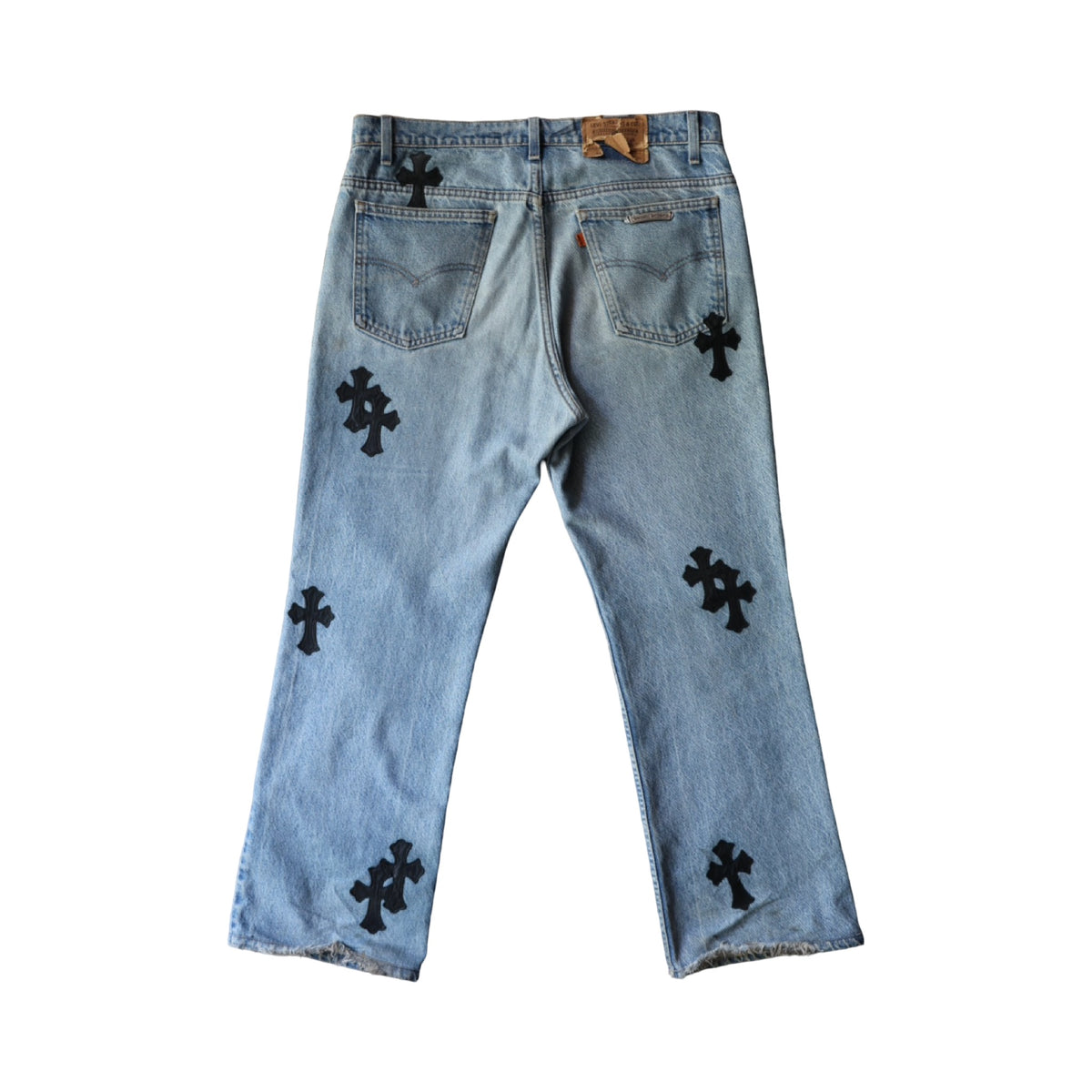 Chrome Hearts Levi's 517 Light Wash Jeans