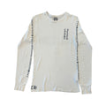 Chrome Hearts Vertical Logo Floral Cross Vintage Thermal White