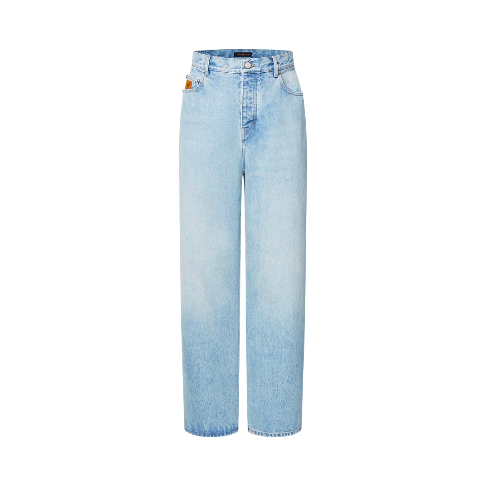 Louis Vuitton Icons Washed Indigo Jeans