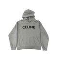 Celine Logo Grey Hoodie