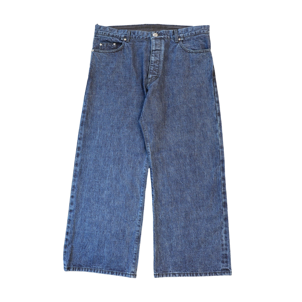 Chrome Hearts Dark Wash KS Cut Jean