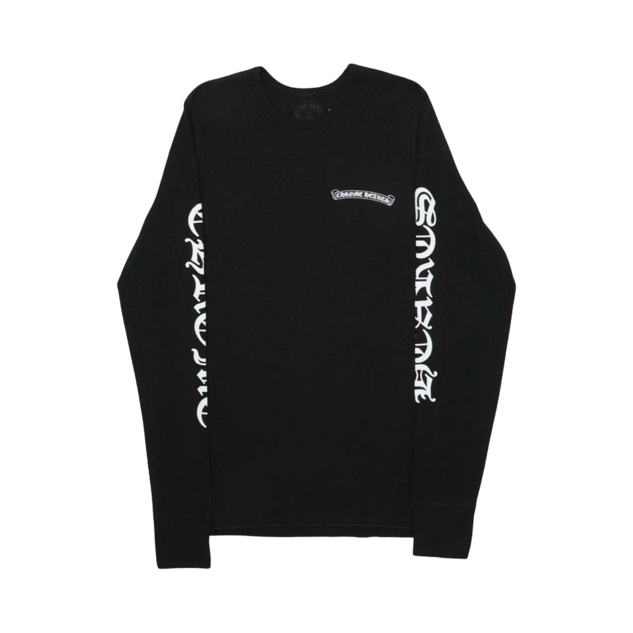 Chrome Hearts Scroll Logo Thermal Black