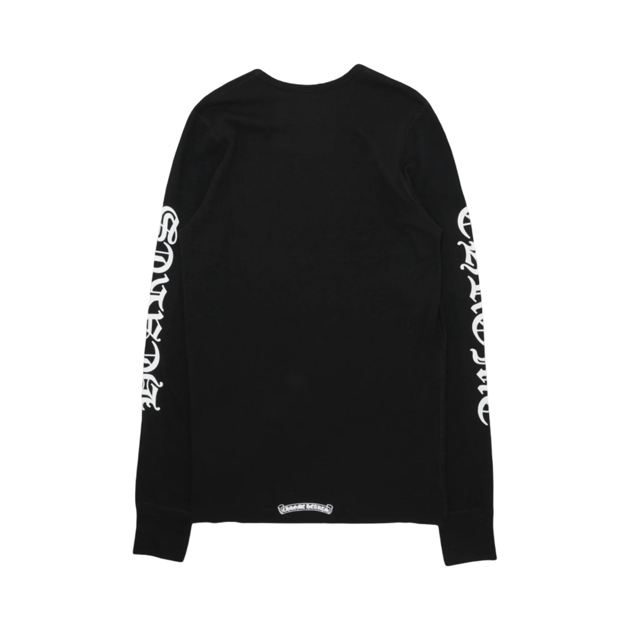 Chrome Hearts Scroll Logo Thermal Black