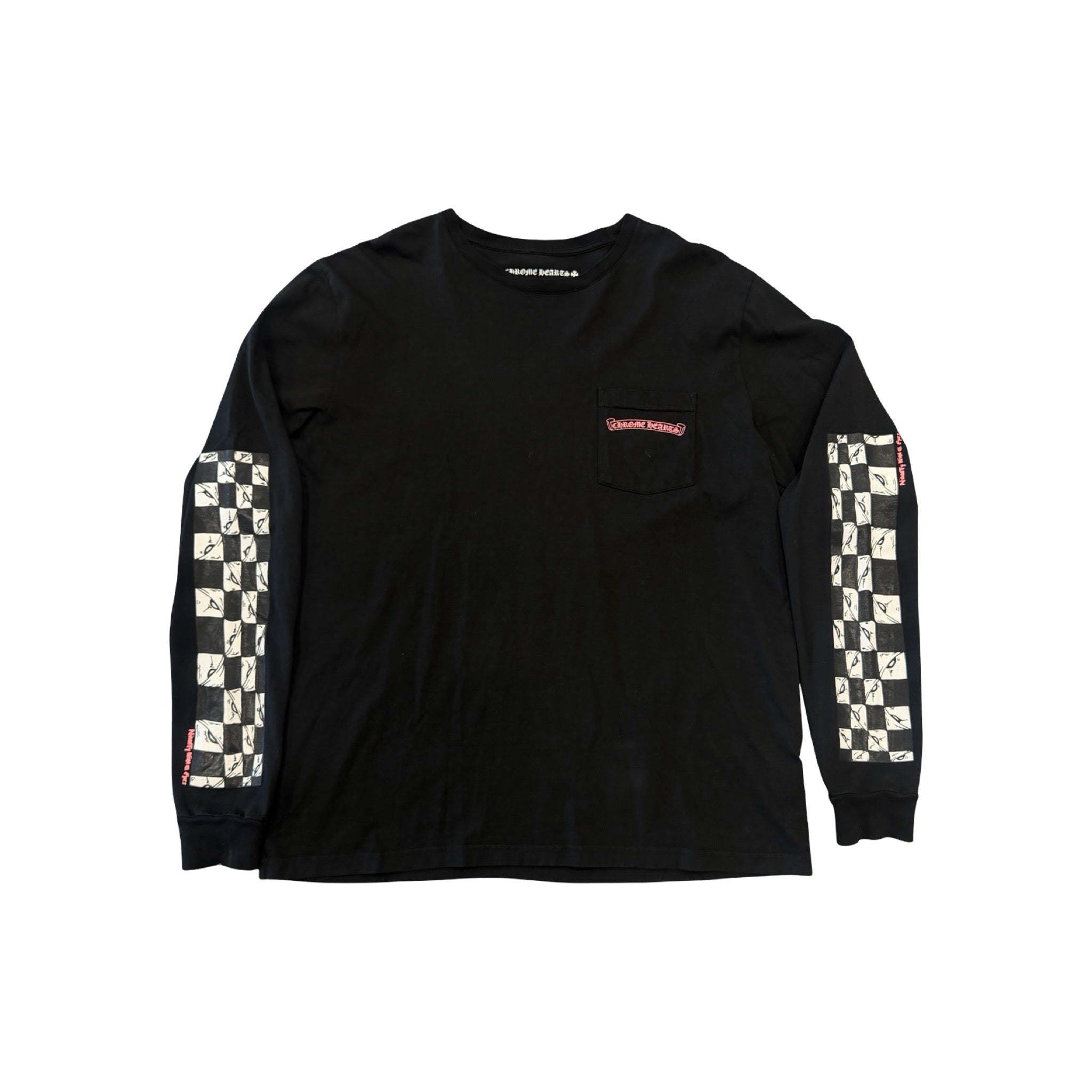 Chrome Hearts Matty Boy Multi-Eye Soccer Ball Print Longsleeve