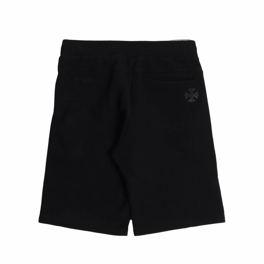 Chrome Hearts Y Not Black Patch Shorts Black