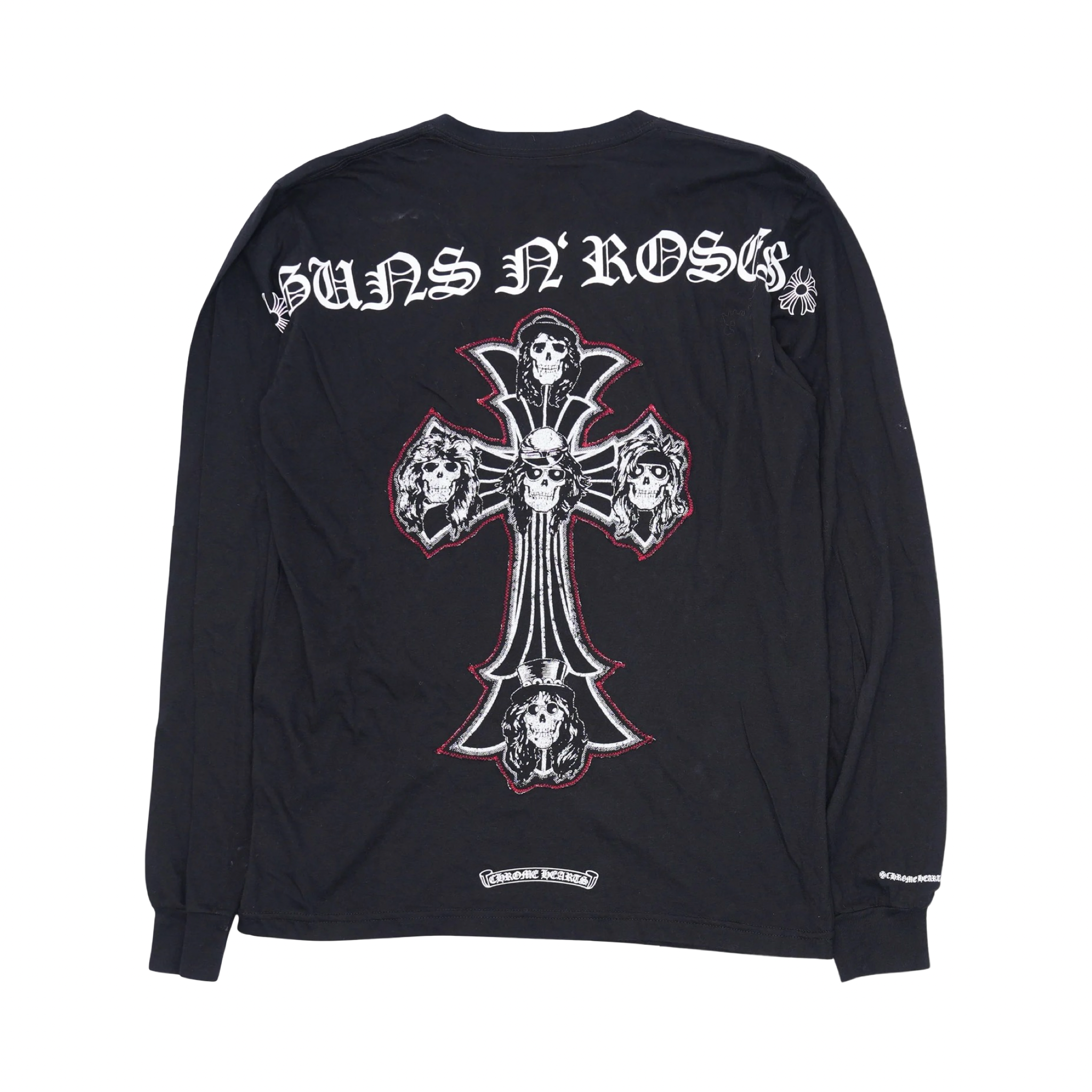 Chrome Hearts Guns N Roses Pocket Longsleeve Black