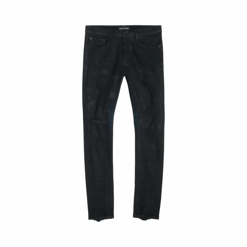 Purple Black Oil Spill Jeans