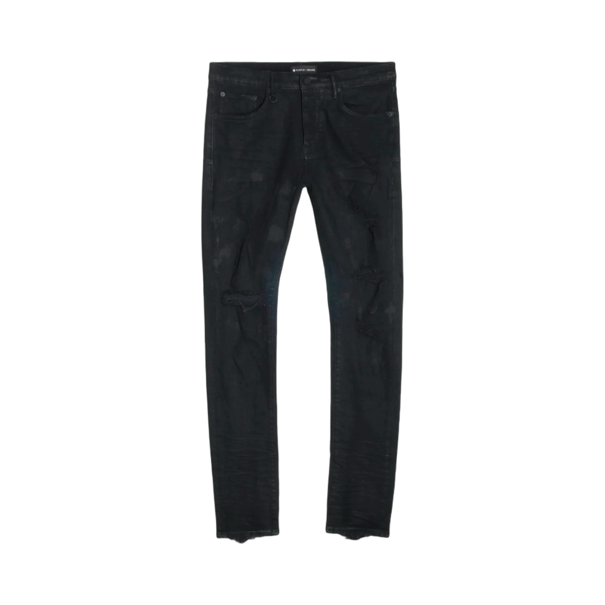 Purple Black Oil Spill Jeans