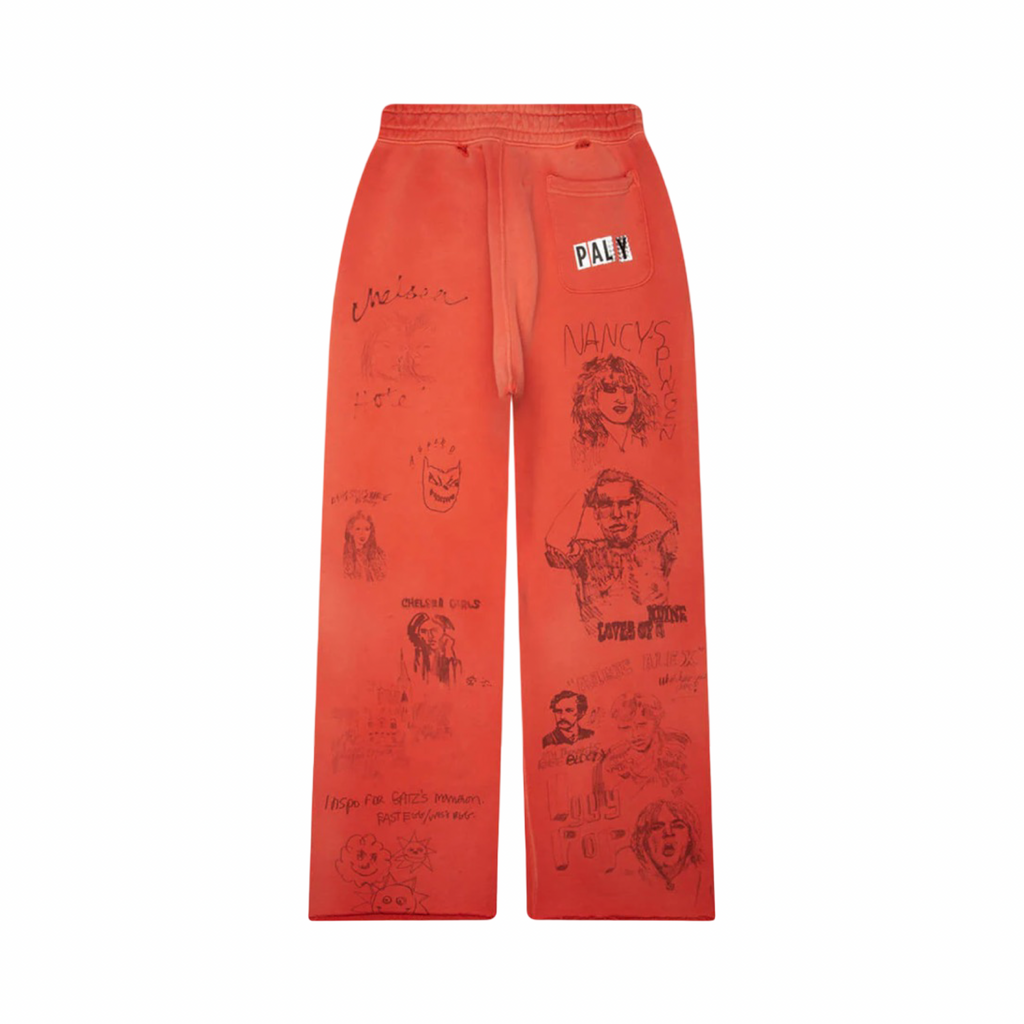 Paly Hollywood Chelseay Hotel Sweatpants Red