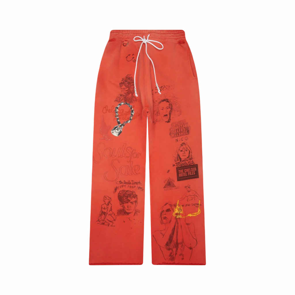 Paly Hollywood Chelseay Hotel Sweatpants Red