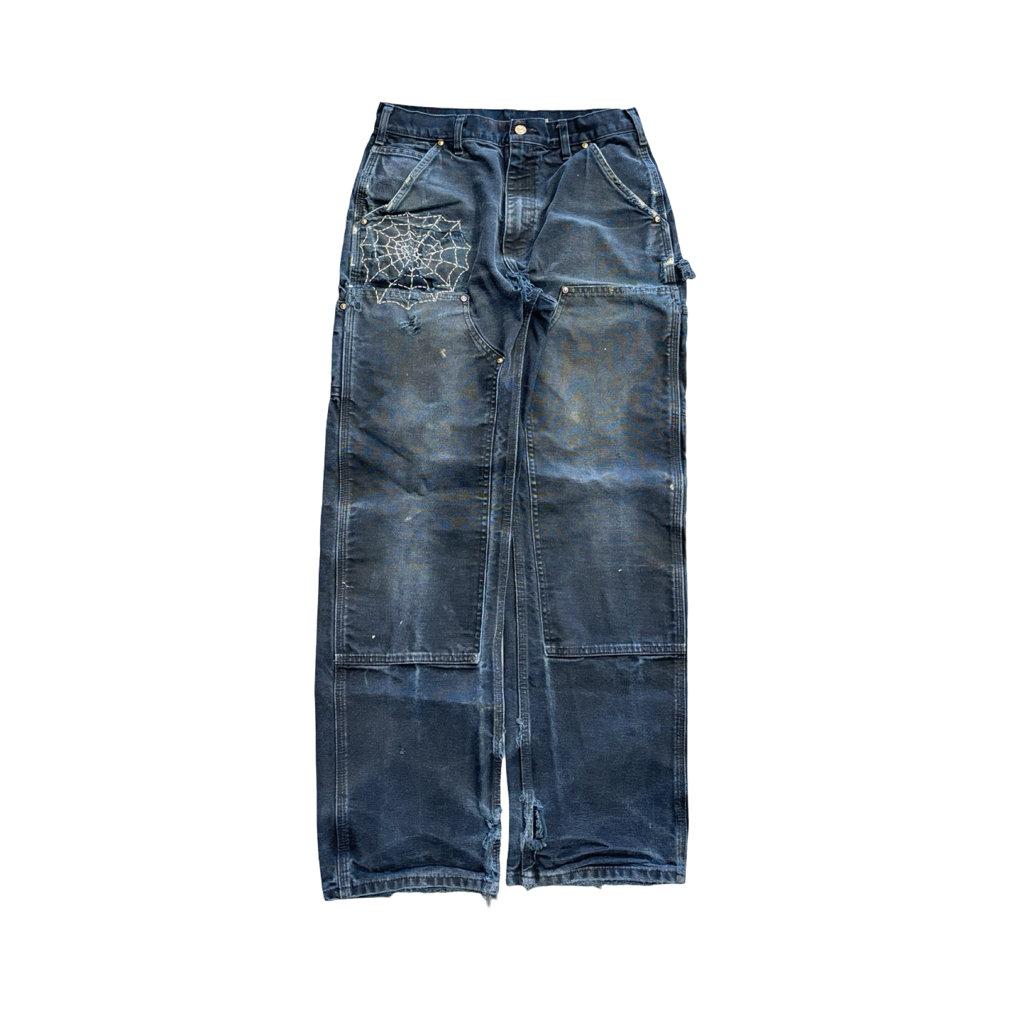Carhartt Double Knee Spider Web Pants Black