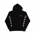 Chrome Hearts Matty Boy Multi-Eye Soccer Ball Print Hoodie Black