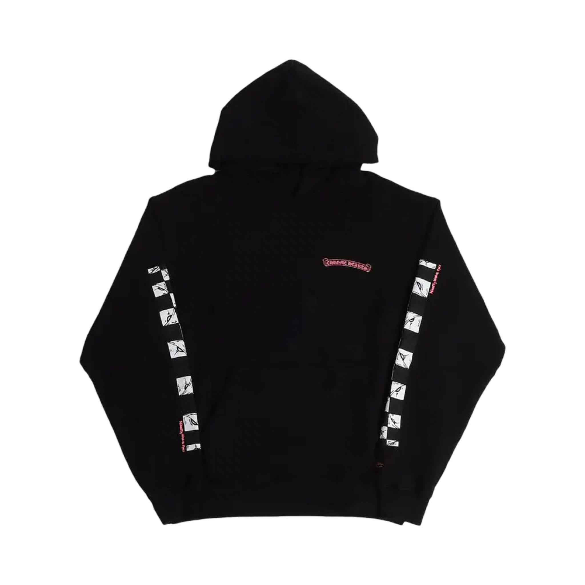 Chrome Hearts Matty Boy Multi-Eye Soccer Ball Print Hoodie Black