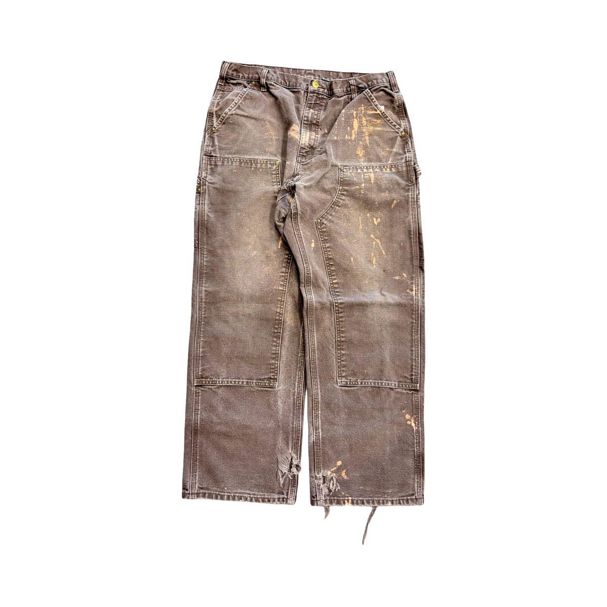 Carhartt Thrashed Double Knee Pants Brown #18