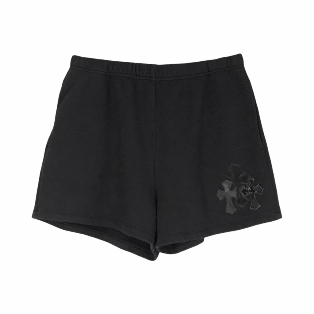 Chrome Hearts Triple Cross SweatShorts Black