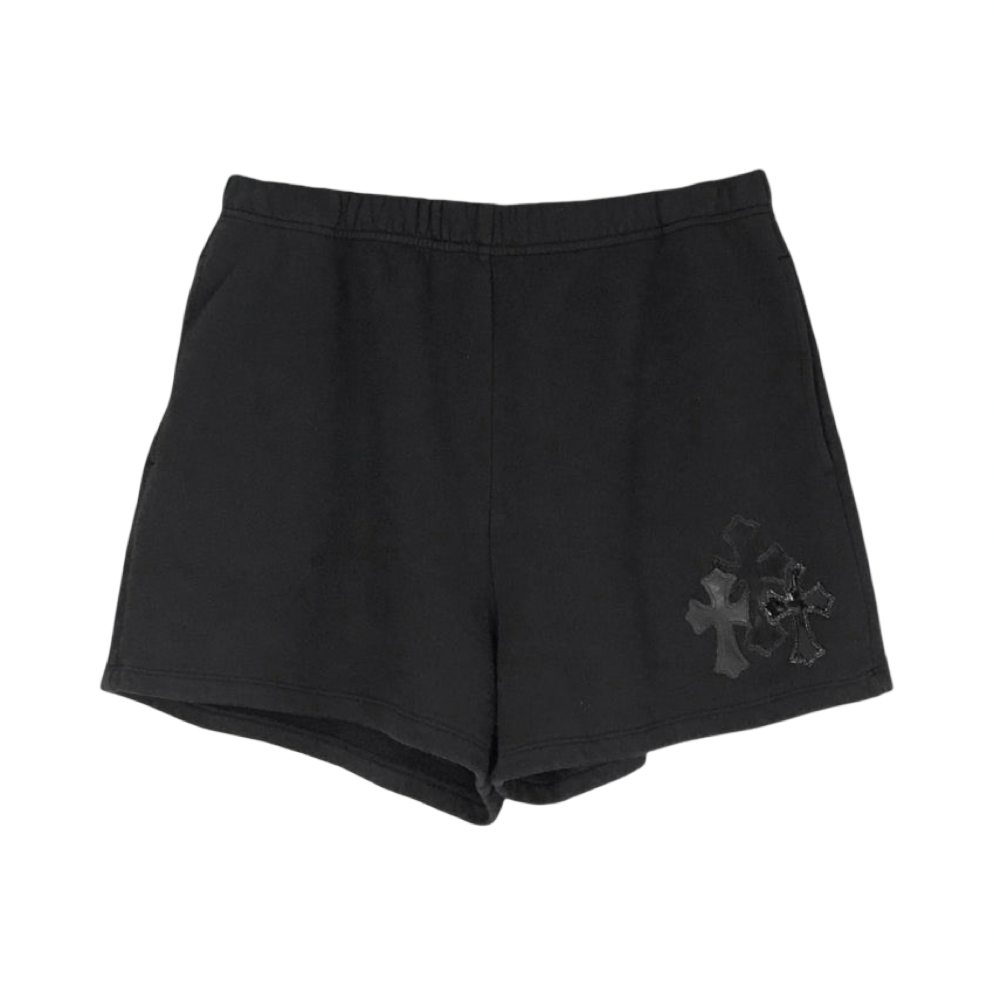 Chrome Hearts Triple Cross SweatShorts Black
