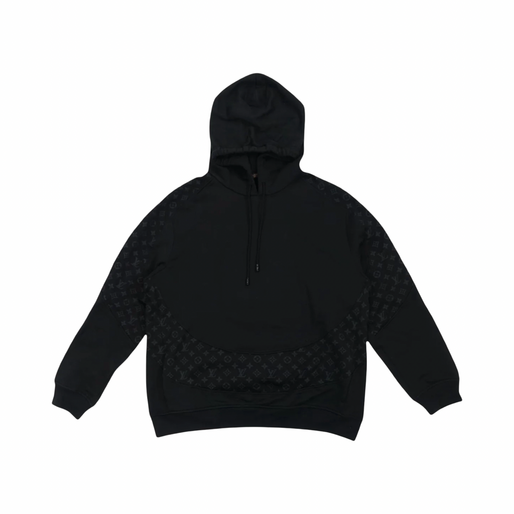 Louis Vuitton Black Circle Cut Hoodie