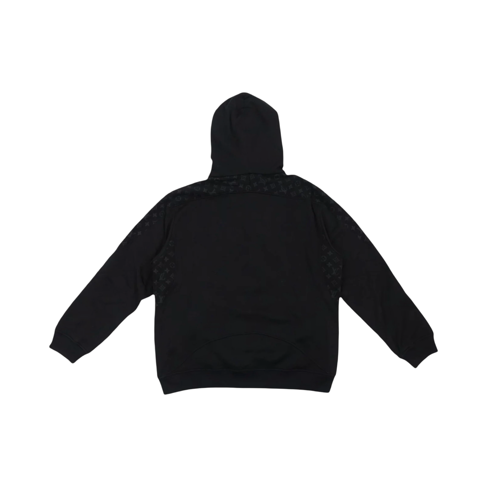 Louis Vuitton Black Circle Cut Hoodie