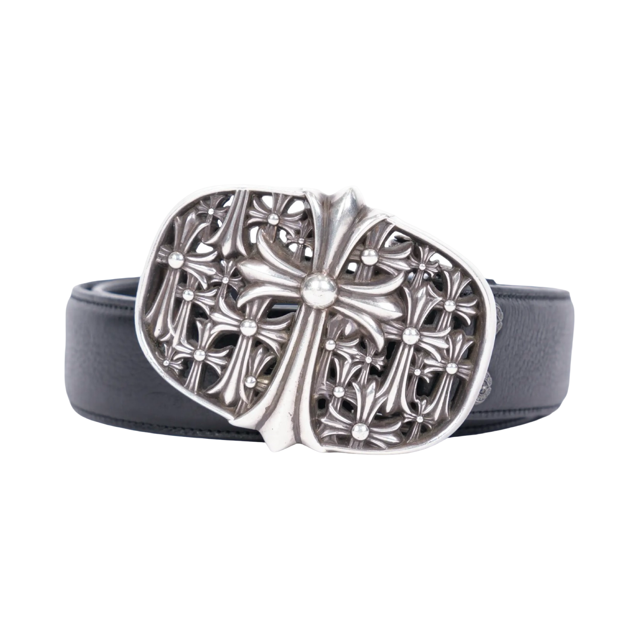 Chrome Heart Rolling Stones Belt Black