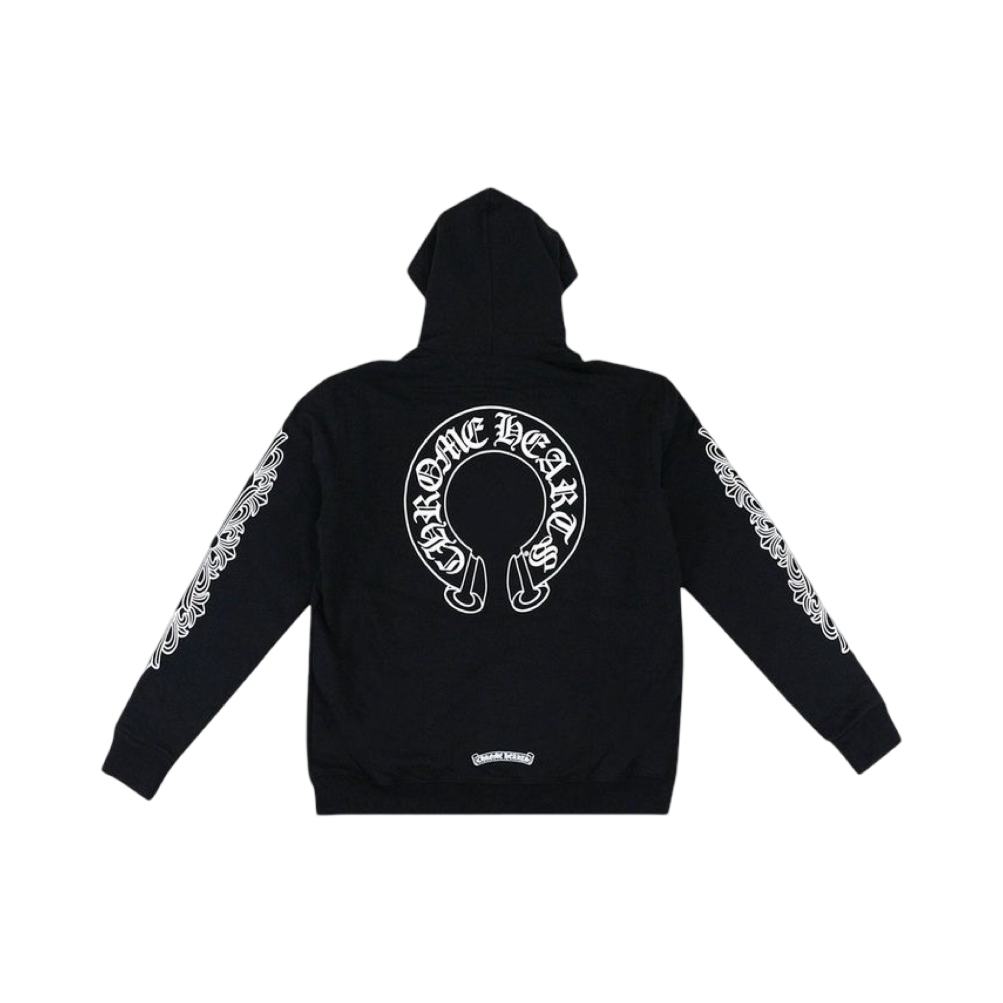 Chrome Hearts Floral Horseshoe Zip Up Black