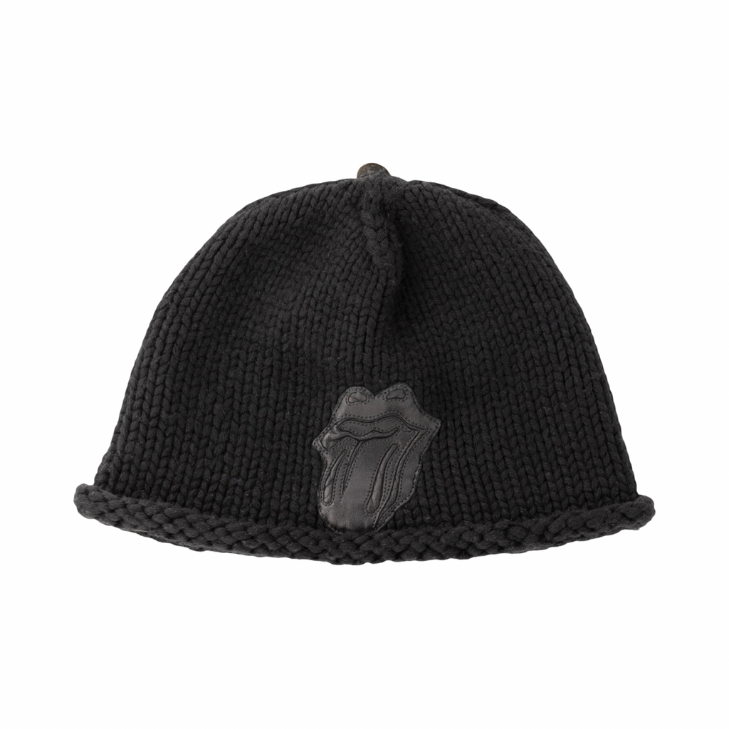Chrome Hearts Rolling Stone Beanie Black/Black