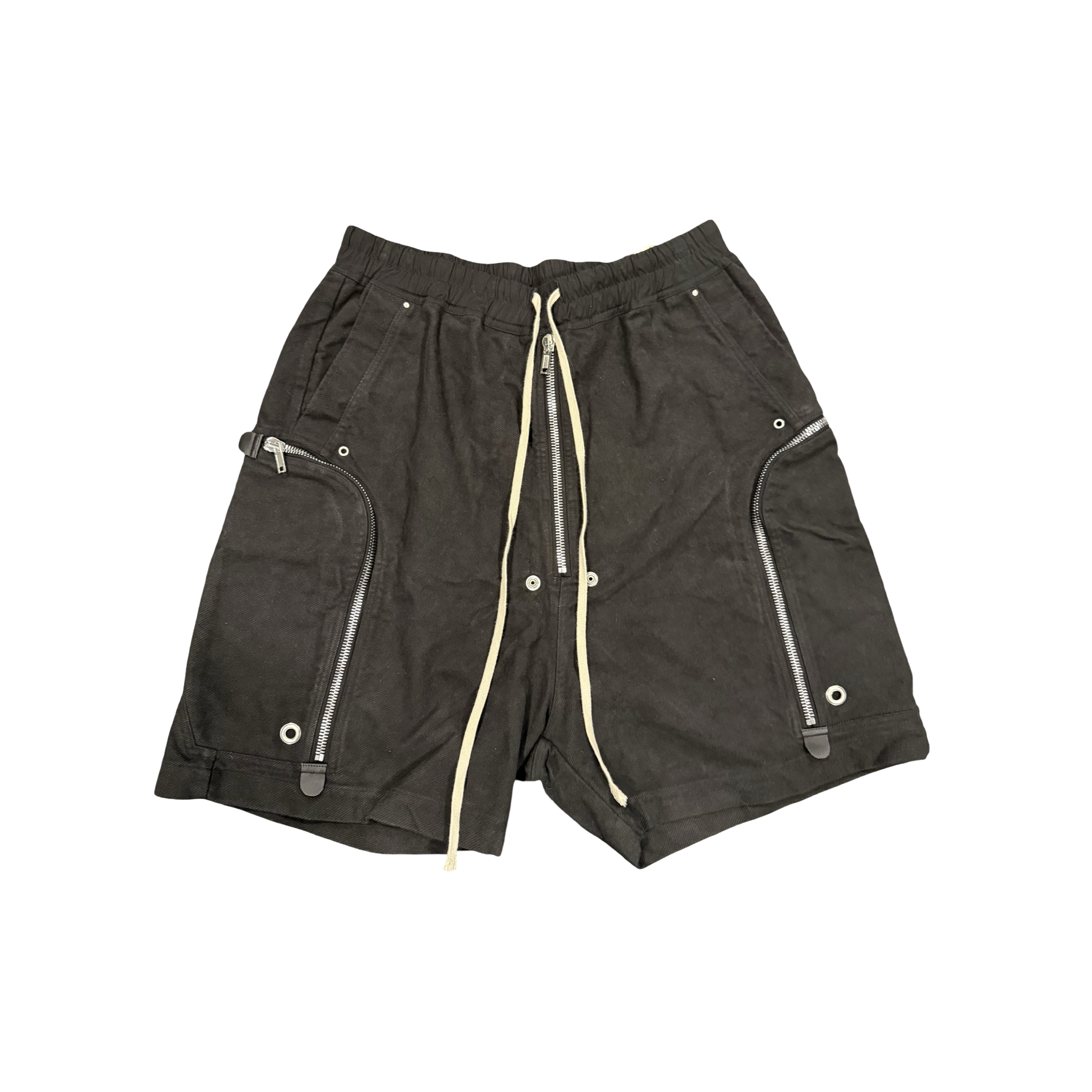 Rick Owens DRKSHDW Bauhaus Shorts Cotton Black