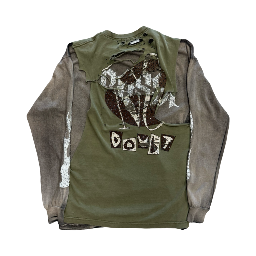BOSSI Vintage No Doubt Double Layered Olive/Brown