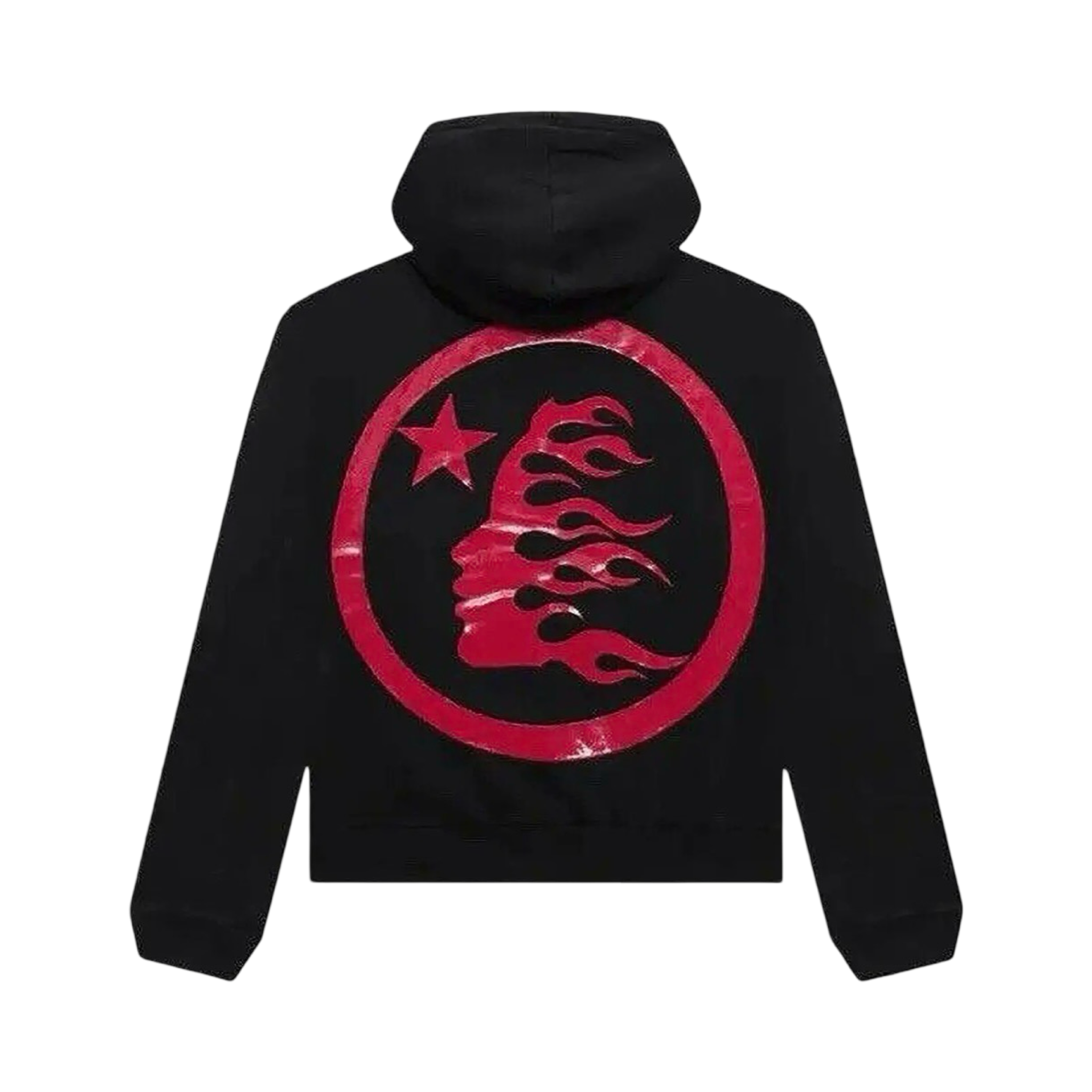 Hellstar Sport Logo Black/Red Hoodie