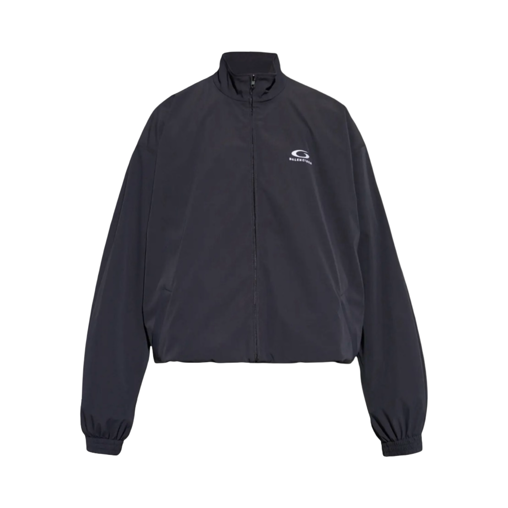 Balenciaga Logo Printed Windbreaker