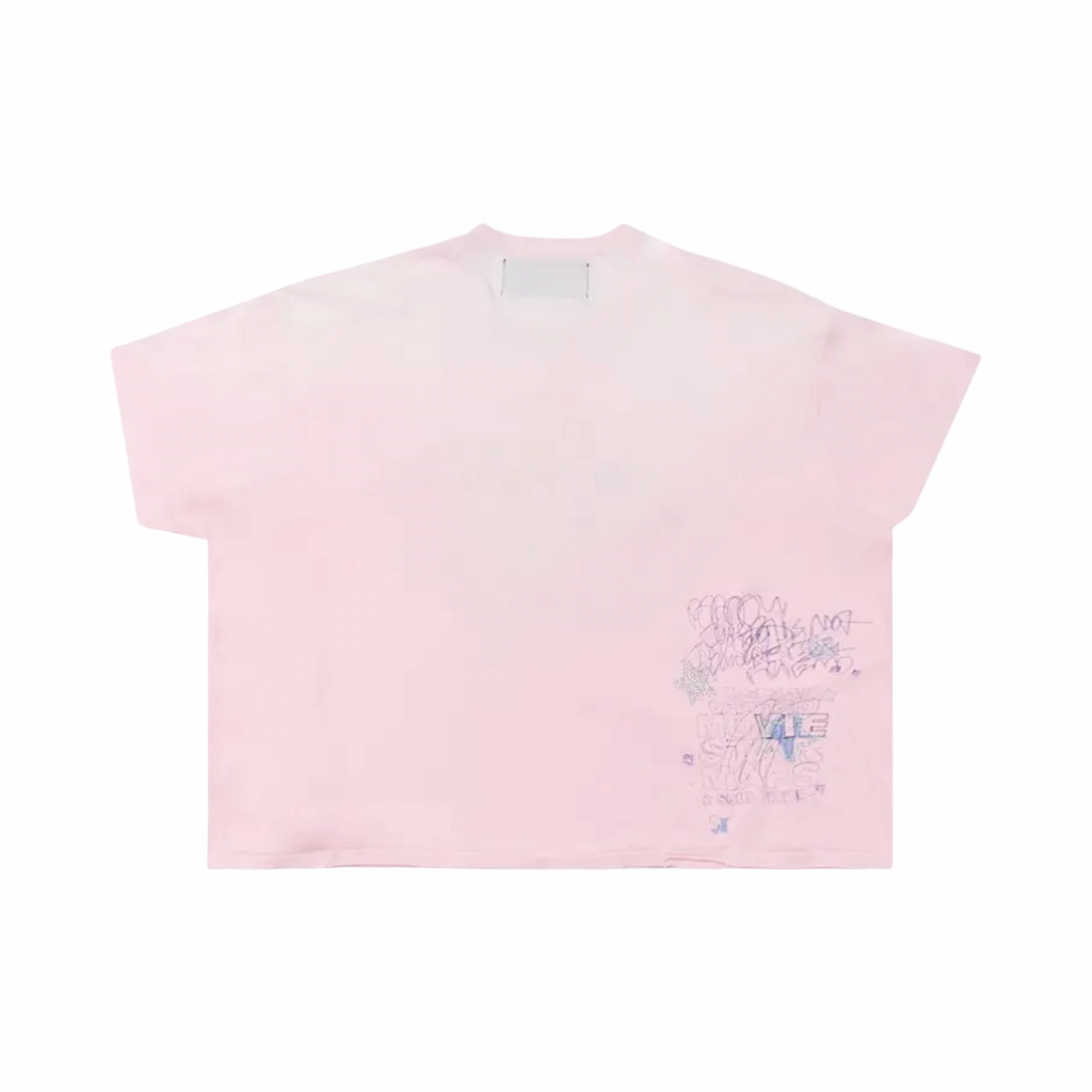 Paly Hollywood Sum 1 In Hollywud Luvs Me Tee Pink