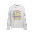 Triple Sevens Lucky Kiss Longsleeve White