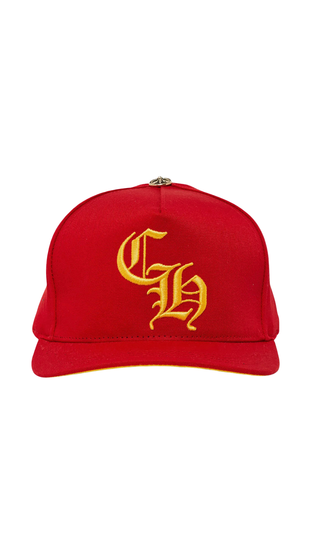 Chrome Hearts Baseball Cap Red/Yellow