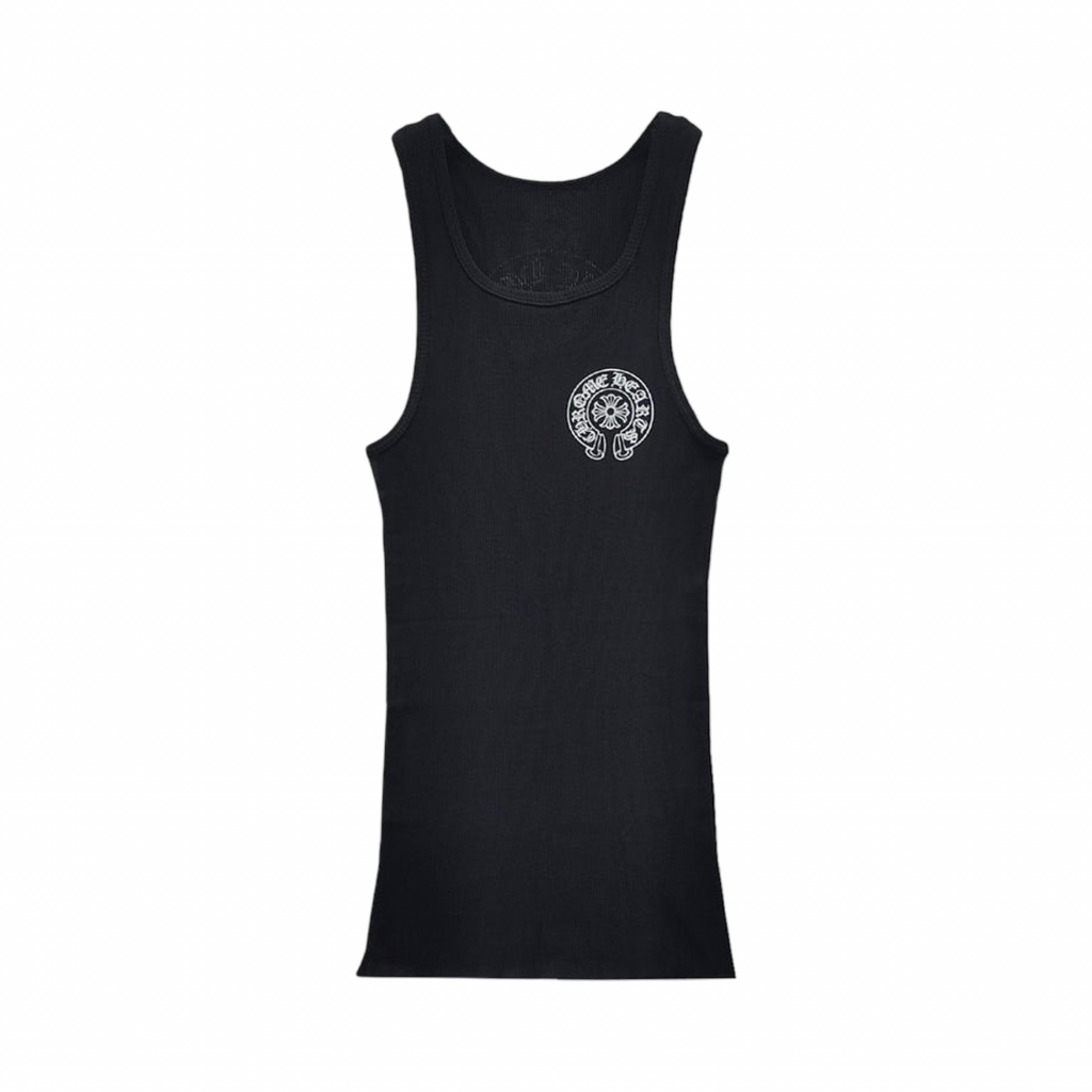 Chrome Hearts Horseshoe Tank Top Black