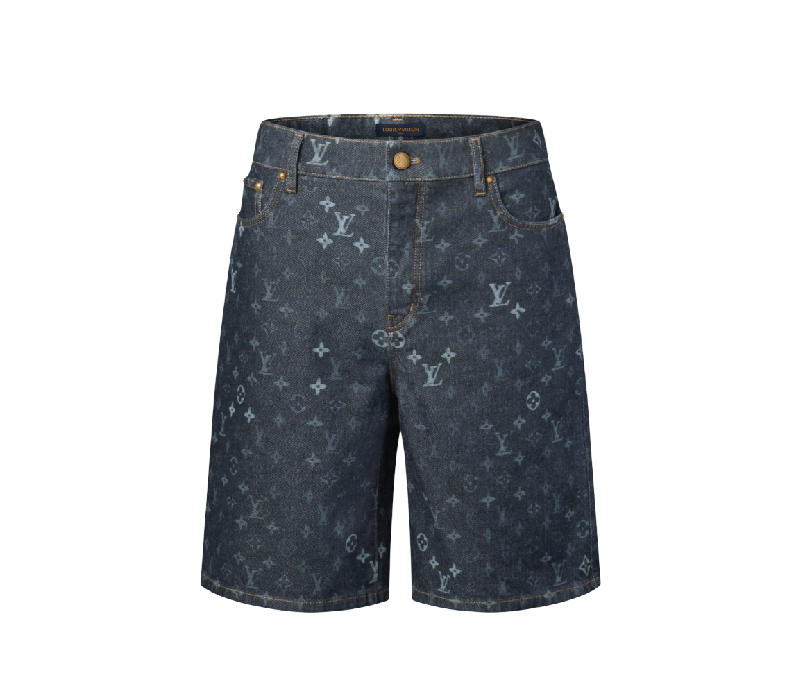 Louis Vuitton Coffe Indigo Shorts