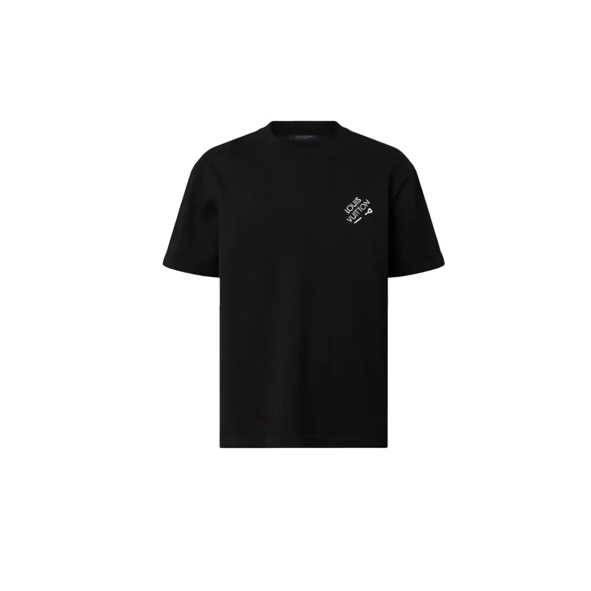 Louis Vuitton Key Logo Tee Black