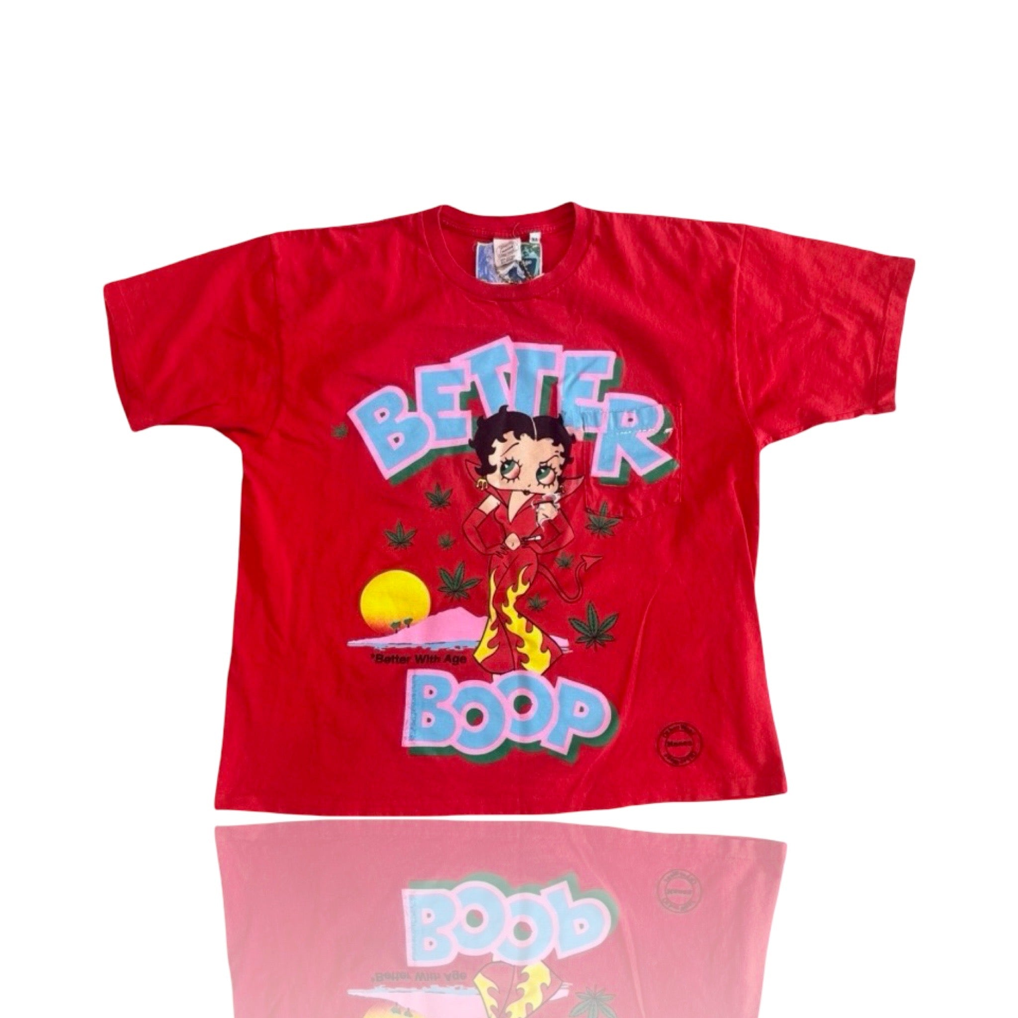 *Better With Age Better Boop Tee Red