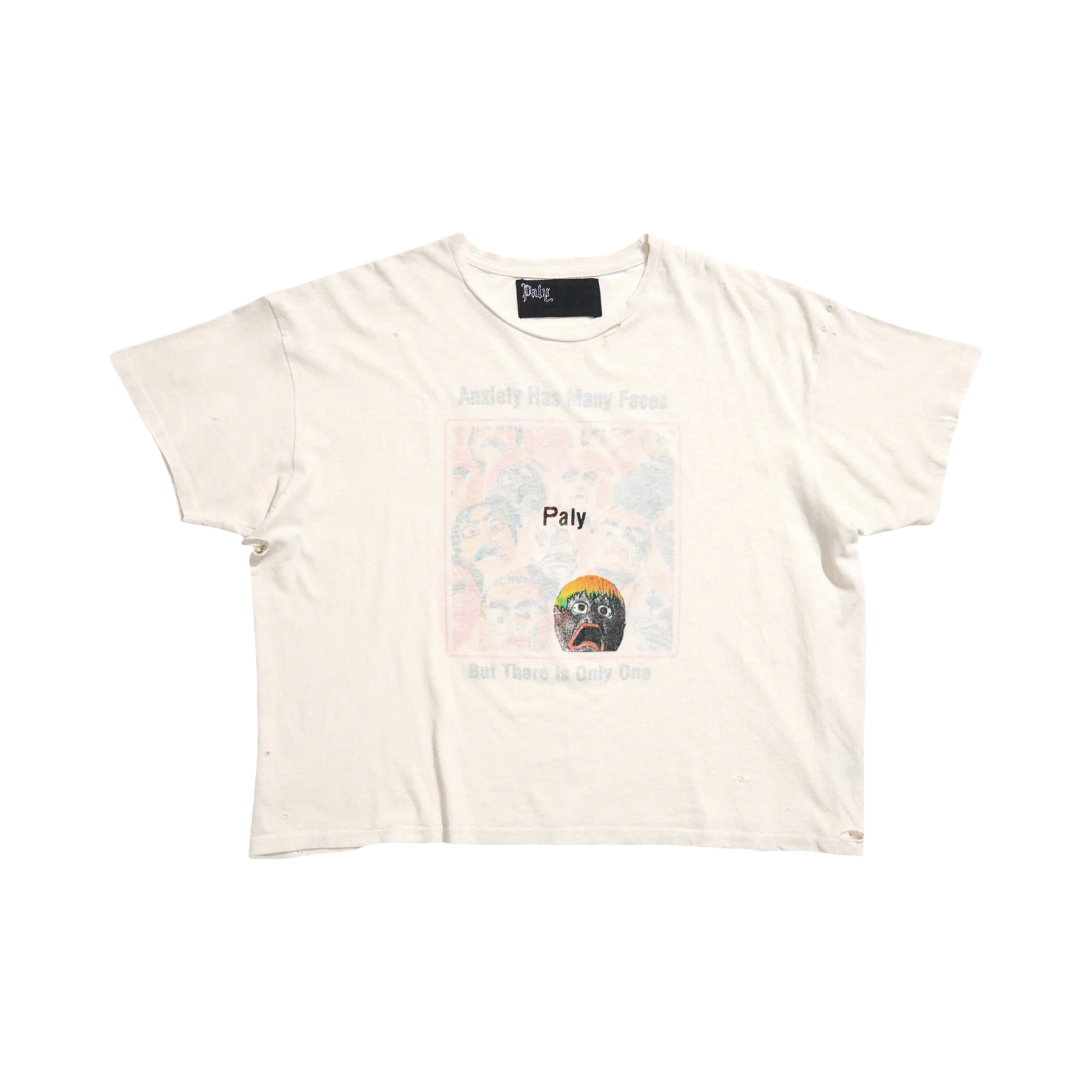 Paly Hollywood Anxiety Tee White