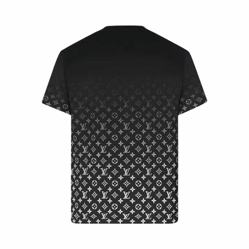 Louis Vuitton Monogram Print T-Shirt Black/White