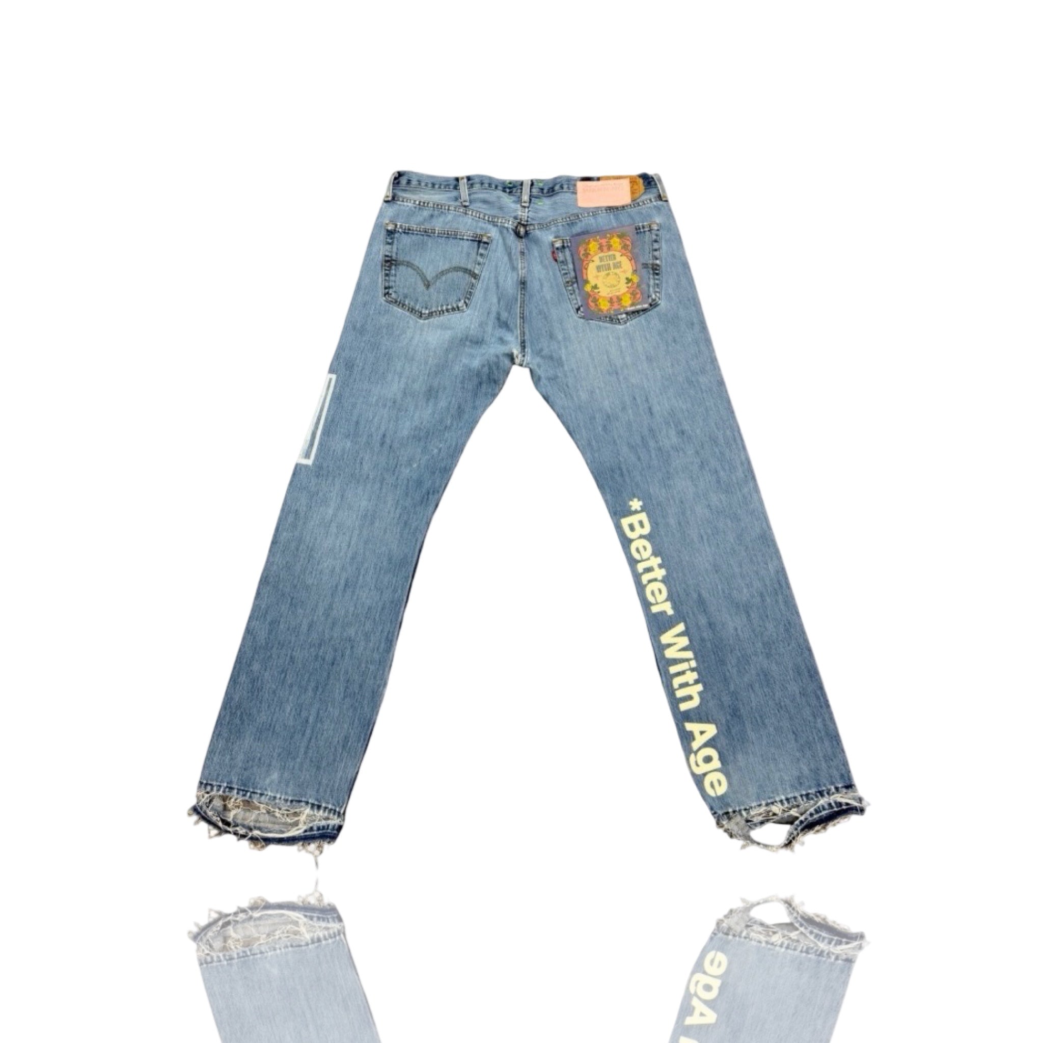 *Better With Age Broadway Medium Wash Denim Trouser